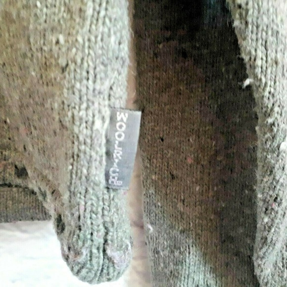 Woolrich Willow Heather Green Wool Blend Sweater - Picture 8 of 8